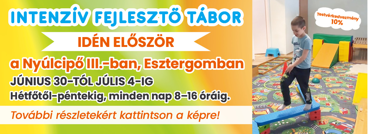 Nyári tábor Esztergom slider