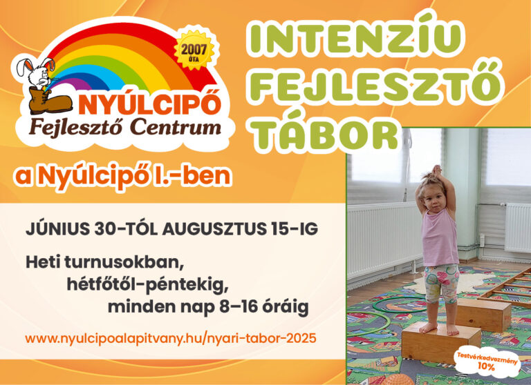 Nyári tábor hirdetés